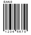 Código de barras EAN8